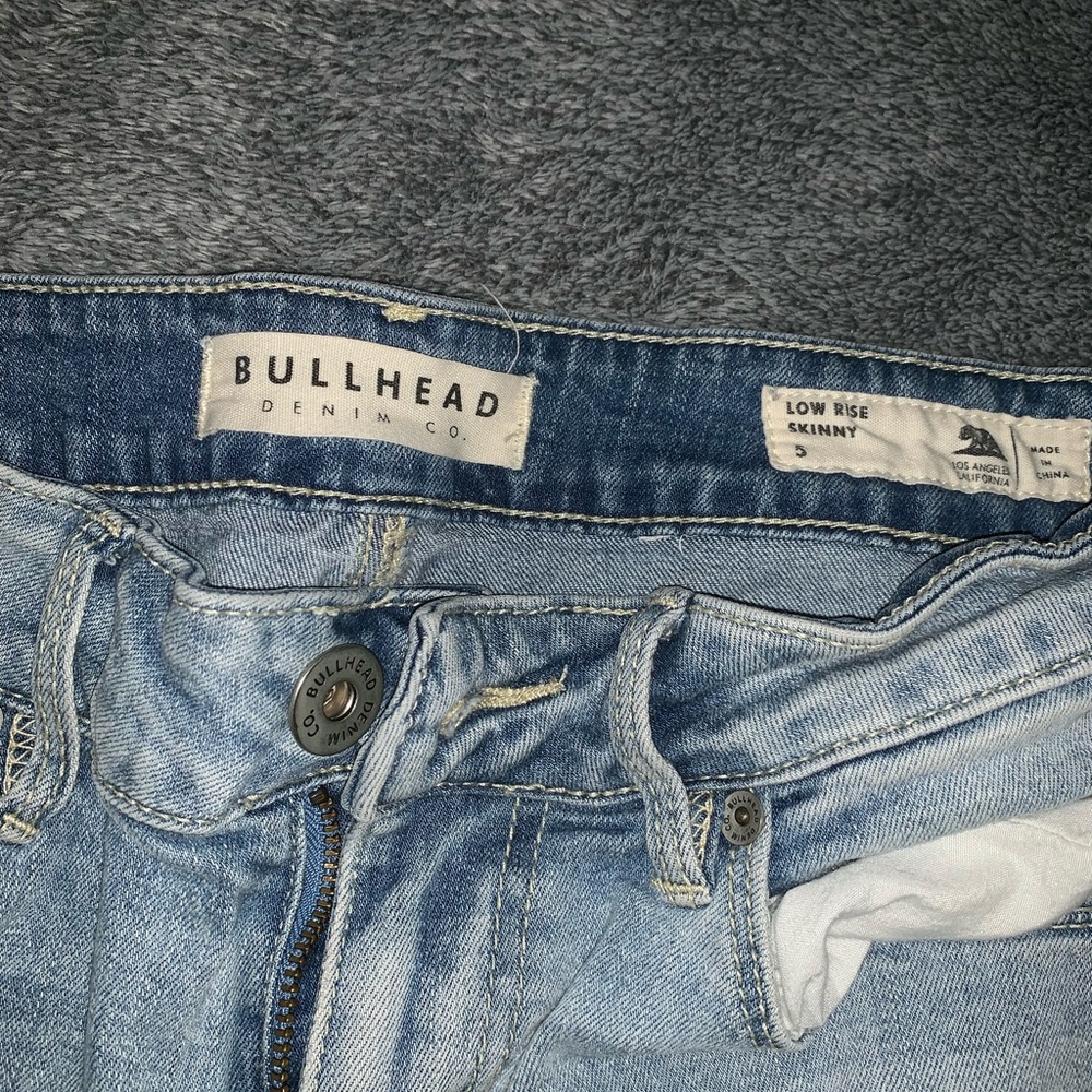 PacSun light wash skinny jeans